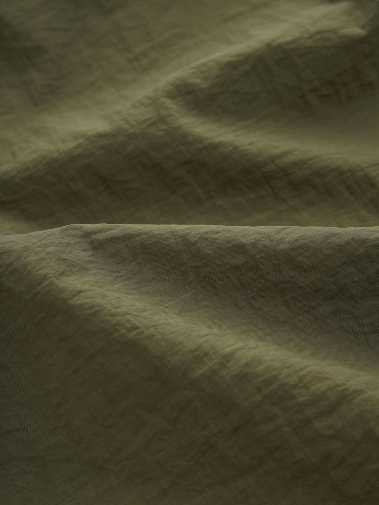 Khaki Green Parachute Midi Skirt - Image 6 of 6