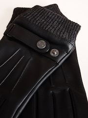 Lakeland Leather Black Mathew Gloves - Image 3 of 3