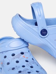 Joules Boys' Poole Blue EVA Printed Clogs - Image 4 of 6