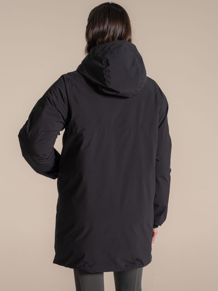 Craghoppers Black Insulated Helena Waterproof Jacket - Image 2 of 6 Craghoppers Black Insulated Helena Waterproof Jacket - Image 2 of 6