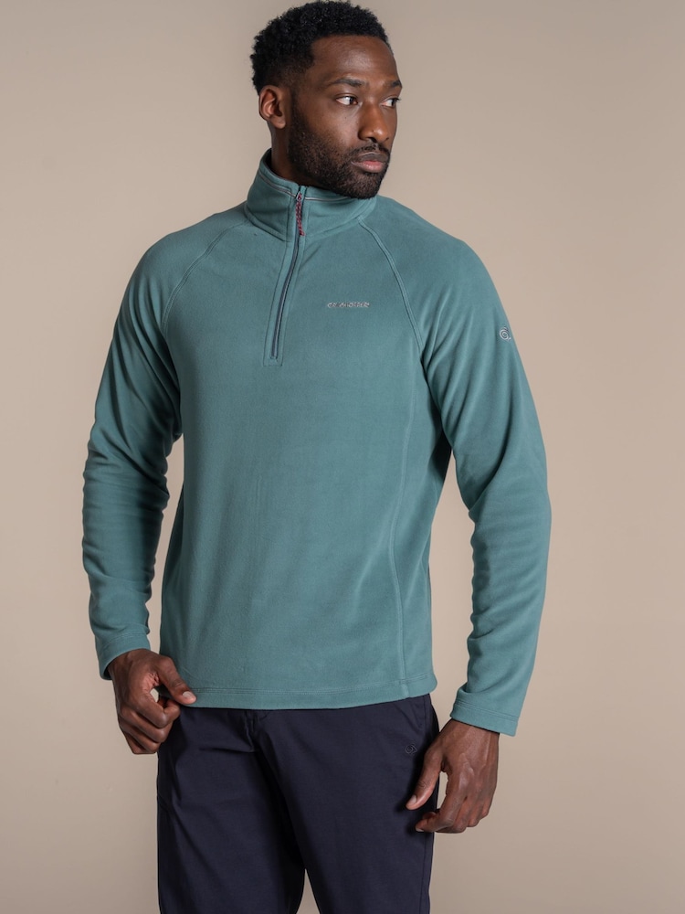 Craghoppers Green Corey VI Half Zip Fleece - Image 1 of 5 Craghoppers Green Corey VI Half Zip Fleece - Image 1 of 5