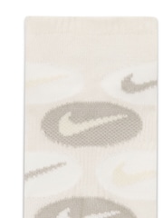 Natural - Pack de 6 calcetines invisibles ligeros para uso diario de Nike - Imagen 4 de 4