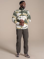 Verde/Blanco - Craghoppers Dewlish II Overhead Fleece - Imagen 3 de 4