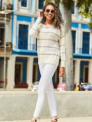 Sosandar Natural Leather Perla Wedge Espadrille - Image 4 of 4