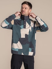 Verde/Crema - Craghoppers Dewlish II Overhead Fleece - Imagen 1 de 4