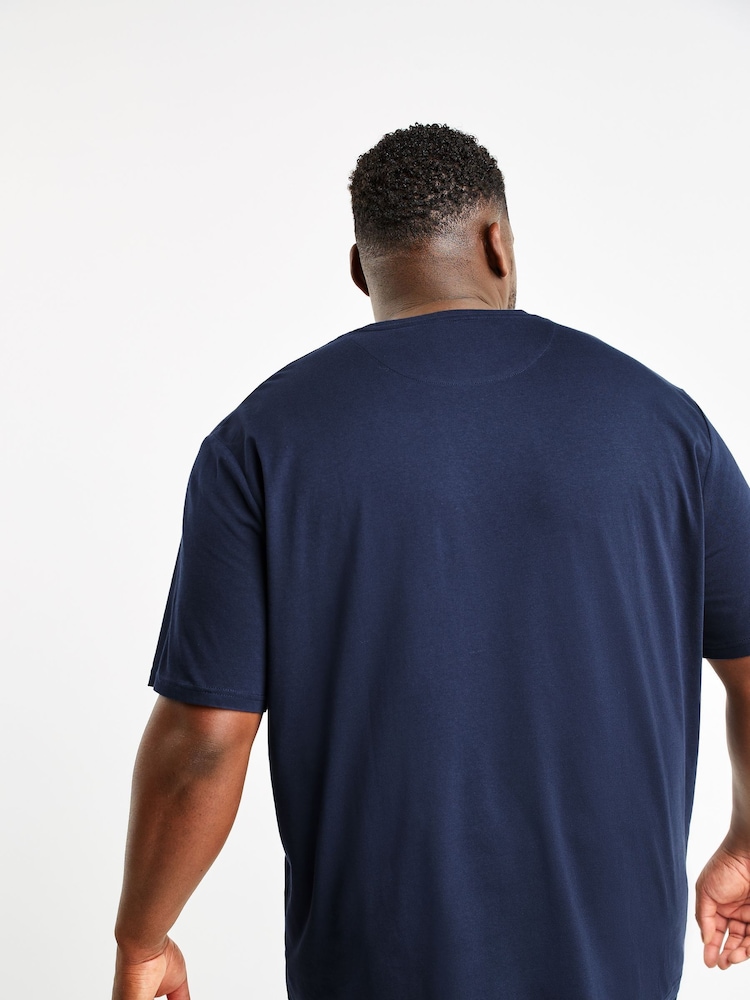 100% Cotton Big Crew Neck T-Shirt - Image 2 of 5