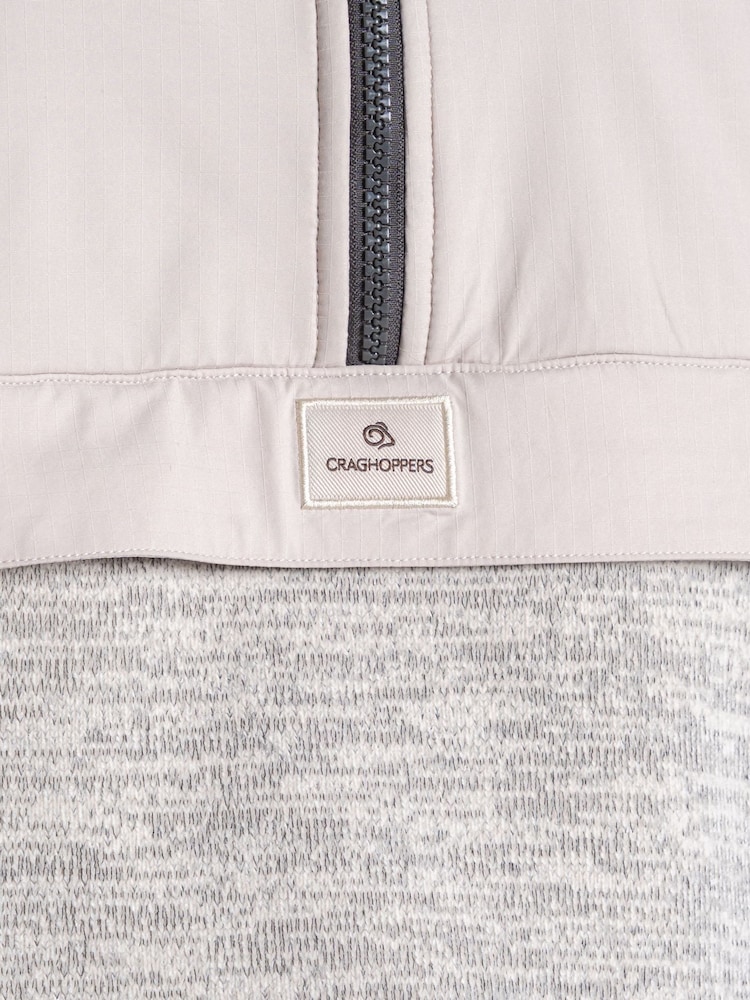Craghoppers Grey Hanna Hooded Overhead Fleece - Image 6 of 6