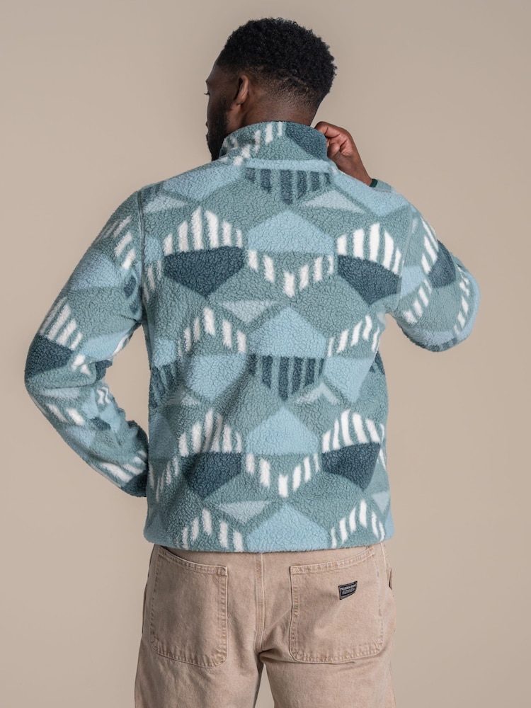 Craghoppers Green Tatton II Half Zip Fleece - Image 2 of 5 Craghoppers Green Tatton II Half Zip Fleece - Image 2 of 5