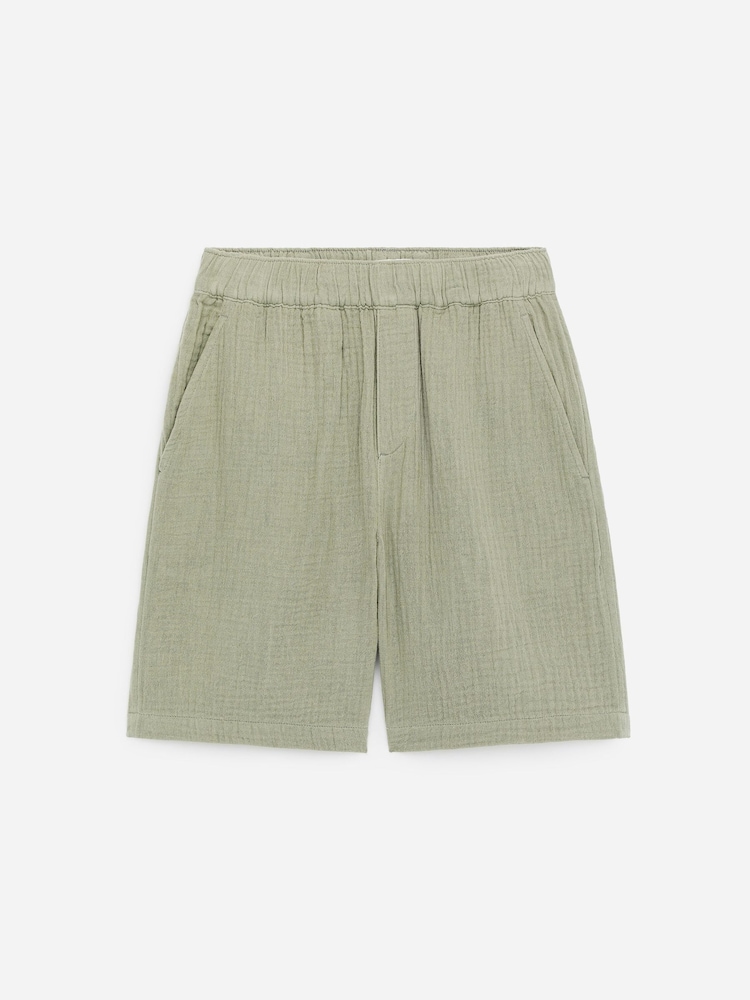ARKET Cotton Muslin Pull-On Shorts - Imagen 1 de 1