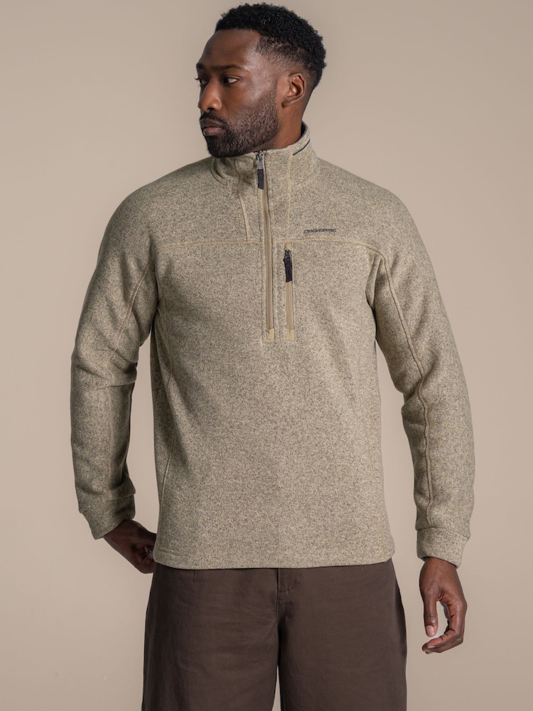 Craghoppers Green Torney III Half Zip Fleece - Image 1 of 5 Craghoppers Green Torney III Half Zip Fleece - Image 1 of 5