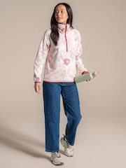 Craghoppers Pink Reedmace Half Zip Fleece - Image 4 of 6