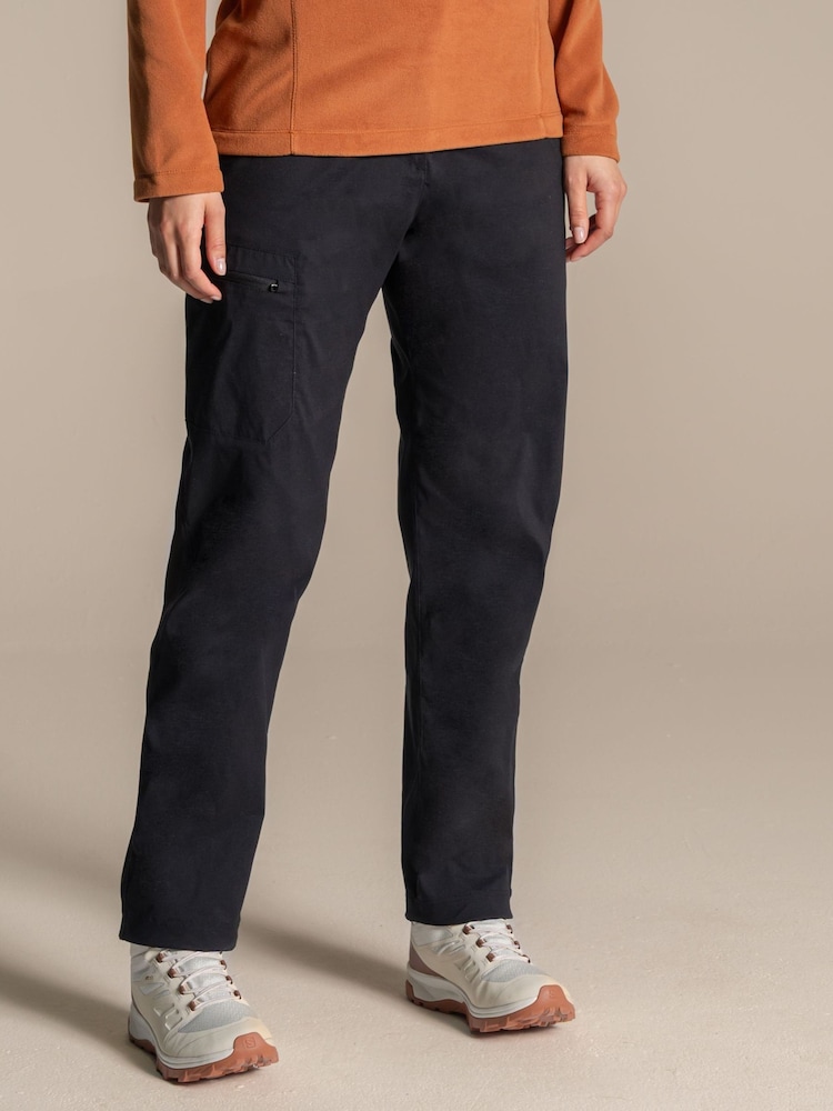 Craghoppers Black Kiwi Pro Barrel Trousers - Image 2 of 6 Craghoppers Black Kiwi Pro Barrel Trousers - Image 2 of 6