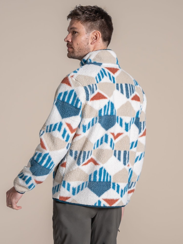 Craghoppers Blue Tatton II Half Zip Fleece - Image 2 of 6 Craghoppers Blue Tatton II Half Zip Fleece - Image 2 of 6