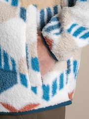 Craghoppers Blue Tatton II Half Zip Fleece - Image 4 of 6