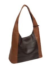Pure Luxuries London Brown Nina Leather Shoulder Bag - Image 5 of 7