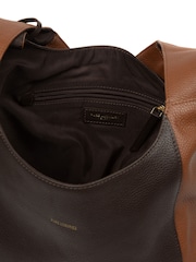 Pure Luxuries London Brown Nina Leather Shoulder Bag - Image 6 of 7