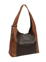 Pure Luxuries London Brown Nina Leather Shoulder Bag - Image 7 of 7
