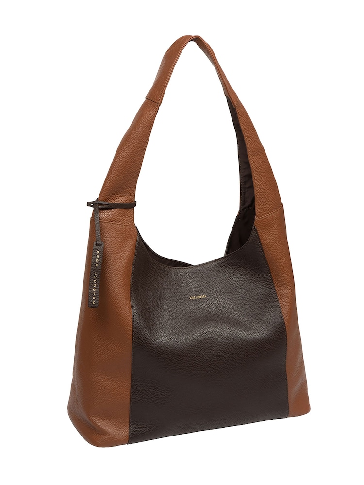 Pure Luxuries London Brown Nina Leather Shoulder Bag - Image 7 of 7