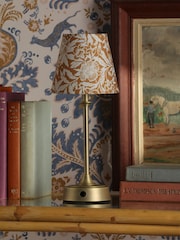 Joules Gold Apsley Rechargeable Led Wireless Table Lamp - Image 2 of 6