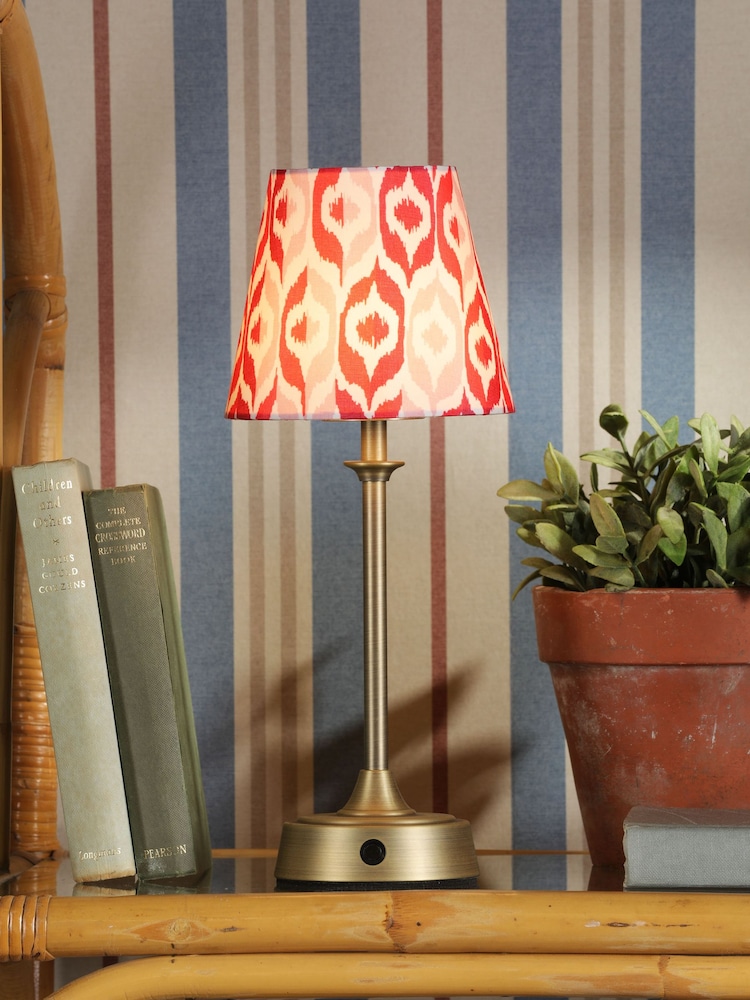 Joules Red Apsley Rechargeable Led Wireless Table Lamp - Image 1 of 7 Joules Red Apsley Rechargeable Led Wireless Table Lamp - Image 1 of 7
