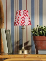 Joules Red Apsley Rechargeable Led Wireless Table Lamp - Image 2 of 7