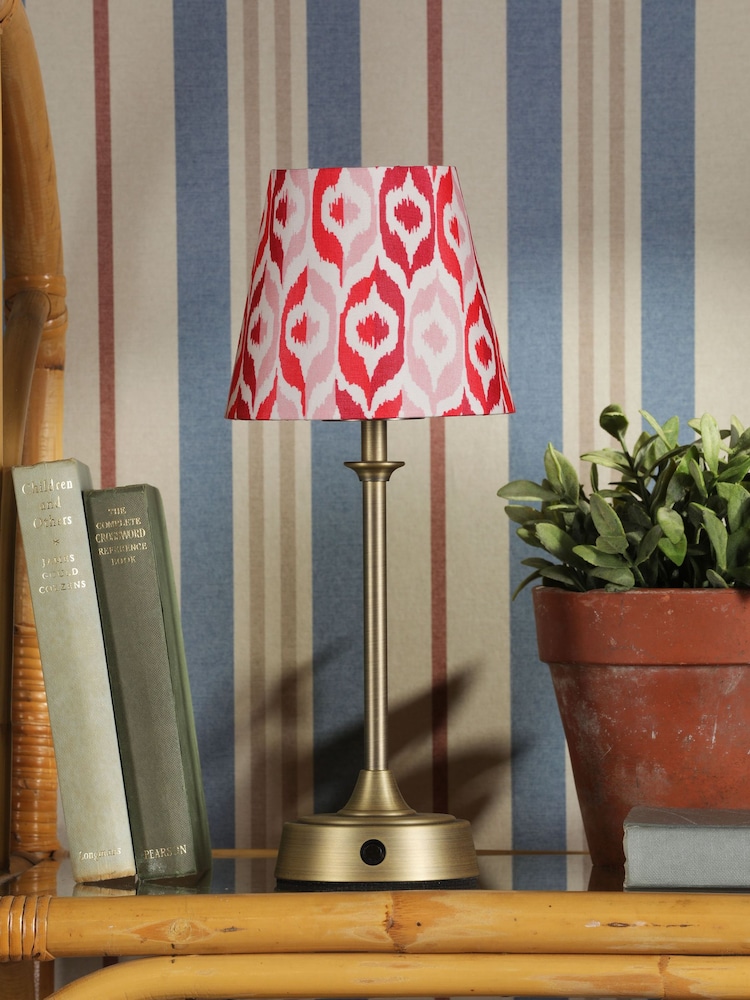 Joules Red Apsley Rechargeable Led Wireless Table Lamp - Image 2 of 7 Joules Red Apsley Rechargeable Led Wireless Table Lamp - Image 2 of 7