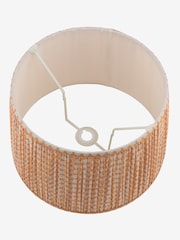 Joules Yellow Folly Pleated Cotton Easyfit Lamp Shade - Image 7 of 7