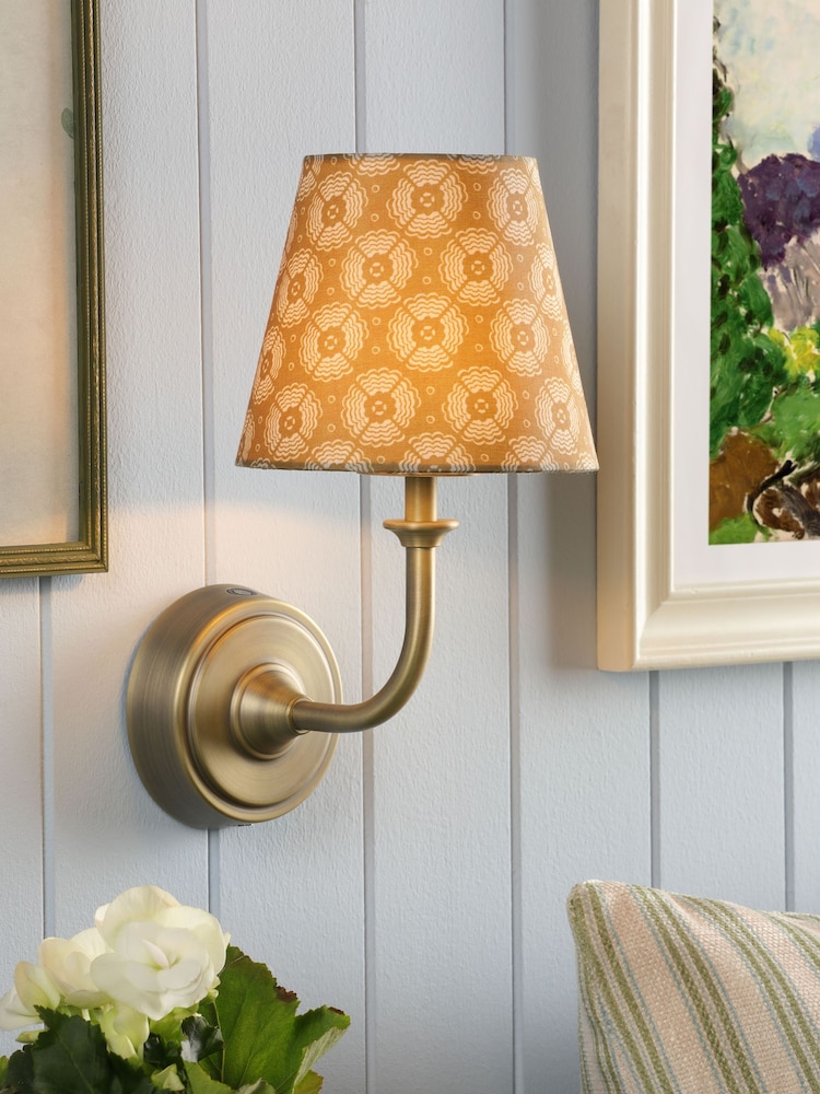 Joules Yellow Apsley Rechargeable LED Wall Light - Image 1 of 6 Joules Yellow Apsley Rechargeable LED Wall Light - Image 1 of 6