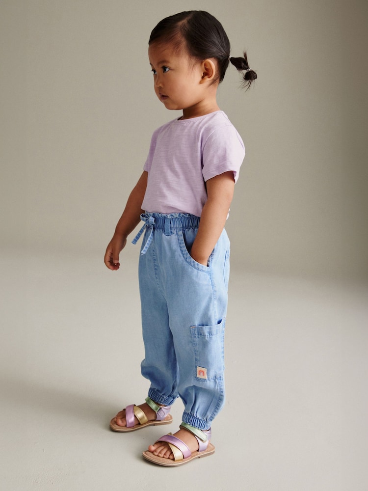 Denim Cargo Trousers (3mths-7yrs) - Image 1 of 1