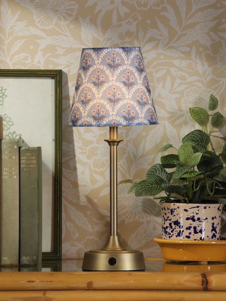 Joules Blue Apsley Rechargeable Led Wireless Table Lamp - Image 1 of 7 Joules Blue Apsley Rechargeable Led Wireless Table Lamp - Image 1 of 7