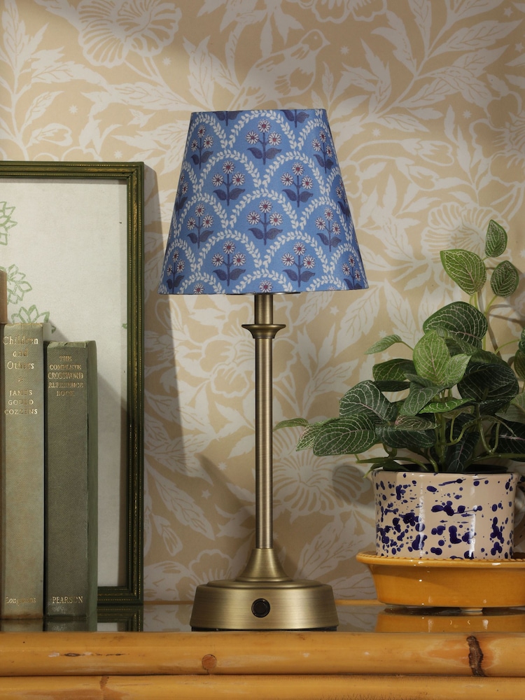 Joules Blue Apsley Rechargeable Led Wireless Table Lamp - Image 2 of 7 Joules Blue Apsley Rechargeable Led Wireless Table Lamp - Image 2 of 7