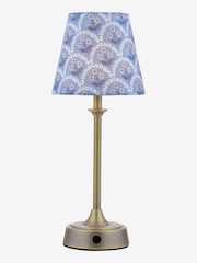 Joules Blue Apsley Rechargeable Led Wireless Table Lamp - Image 3 of 7