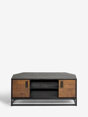 Natural Arizona Pine Up to 46", Corner TV Unit - Image 10 of 11