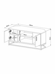 Natural Arizona Pine Up to 46", Corner TV Unit - Image 11 of 11