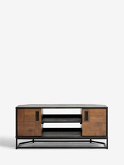 Natural Arizona Pine Up to 46", Corner TV Unit - Image 7 of 11