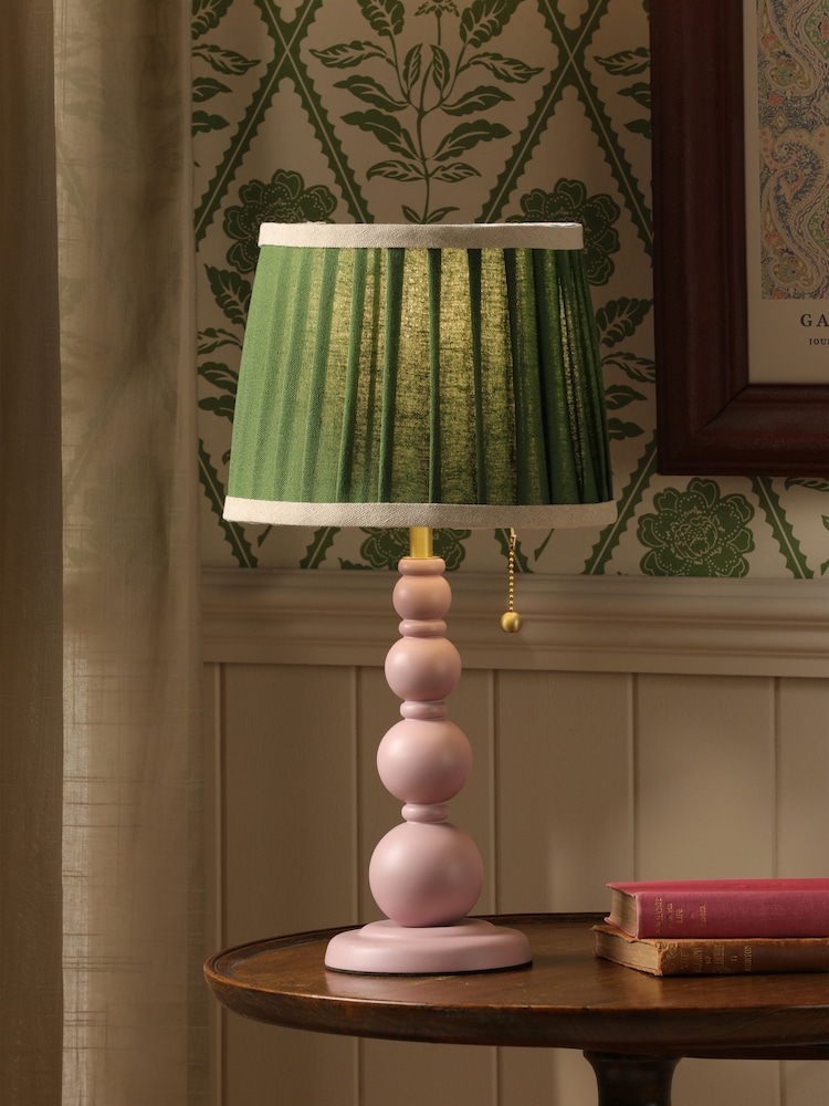 Joules Pink Harewood Table Lamp - Image 1 of 6 Joules Pink Harewood Table Lamp - Image 1 of 6