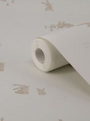 Little Dutch Brownwhite Baby Bunny 10M Wallpaper - Image 3 of 5