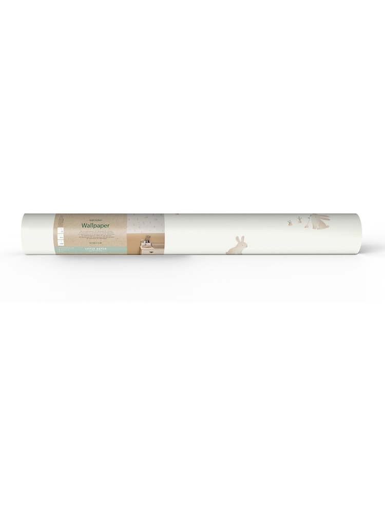 Little Dutch Brownwhite Baby Bunny 10M Wallpaper - Image 4 of 4 Little Dutch Brownwhite Baby Bunny 10M Wallpaper - Image 4 of 4