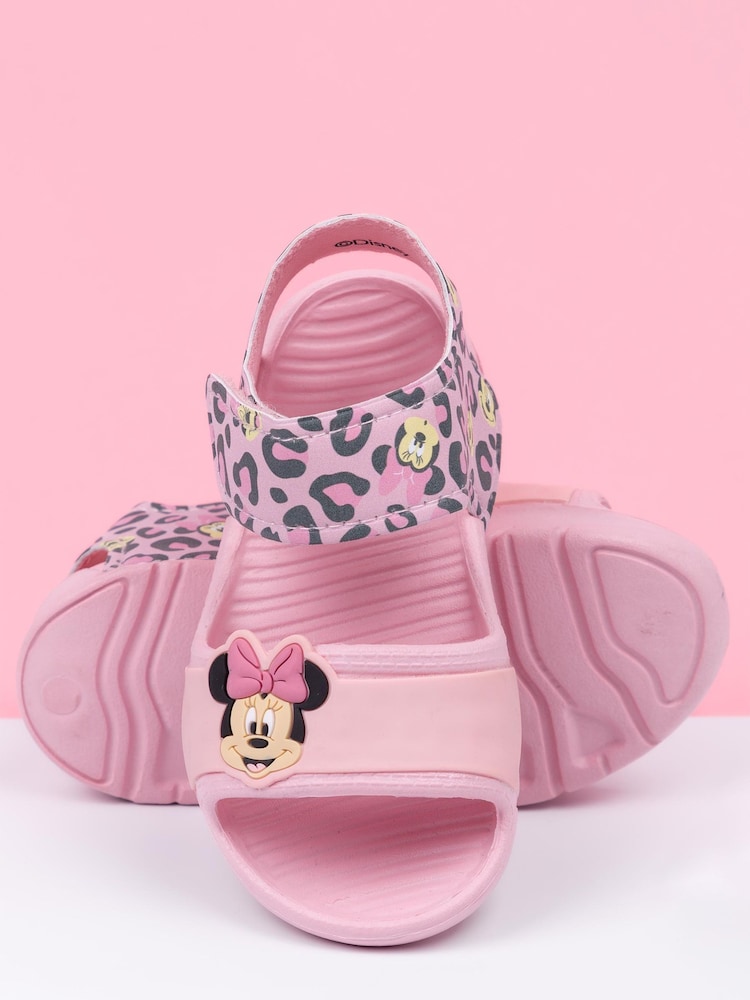 Vanilla Underground Pink Minnie Mouse Disney Sandals - Image 2 of 5 Vanilla Underground Pink Minnie Mouse Disney Sandals - Image 2 of 5