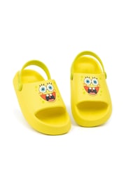 Vanilla Underground Yellow Kids SpongeBob Character Sandals - Image 5 of 5