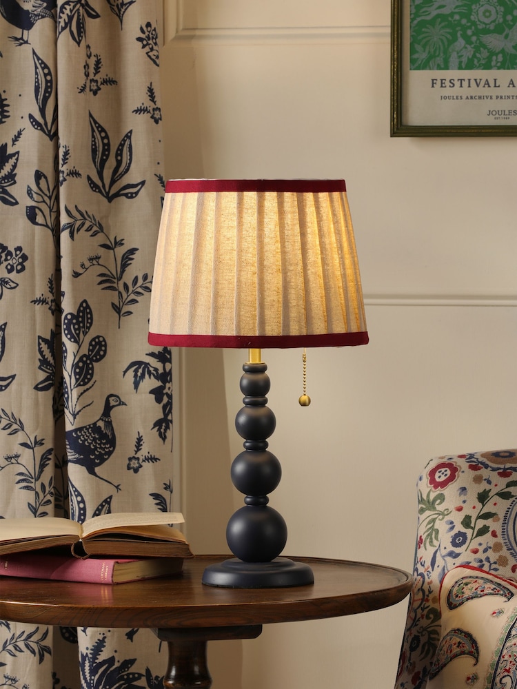 Joules Blue Harewood Table Lamp - Image 1 of 8 Joules Blue Harewood Table Lamp - Image 1 of 8