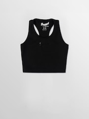 Pineapple Dance Crop Vest - 8şəkildən 7 şəkil