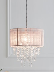 Pink Palazzo Easy Fit Pendant Lamp Shade - Image 1 of 9