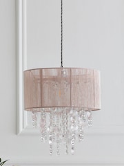 Pink Palazzo Easy Fit Pendant Lamp Shade - Image 2 of 9