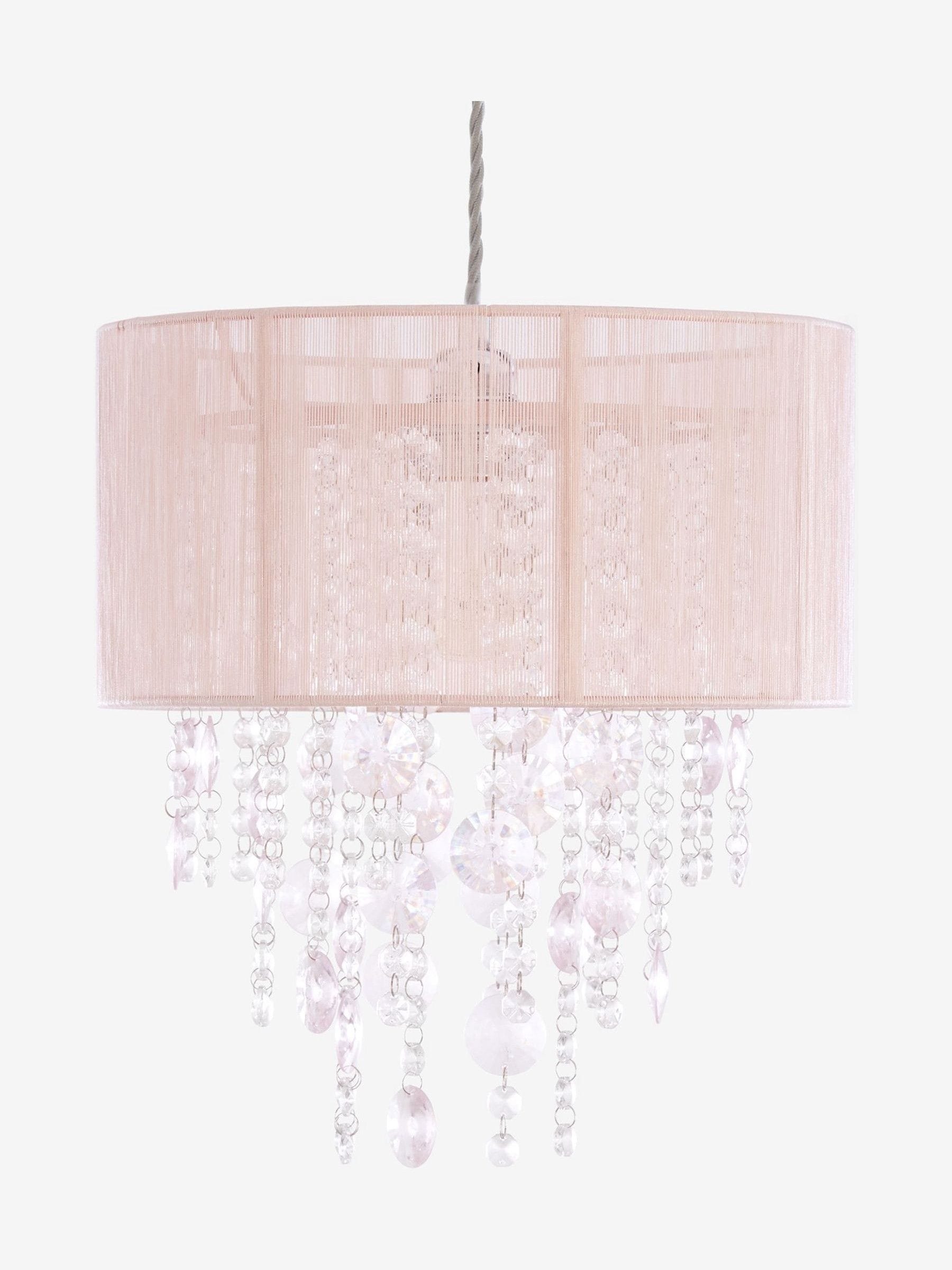 Pink lamp shade next hotsell