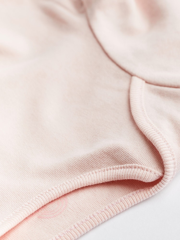 Pink & Weiß - Essential Langarm-Baby-Bodys aus 100 % Baumwolle - Image 6 of 6