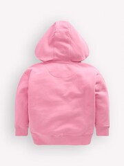 Boden Pink Badge Superstitch Hoodie - Image 2 of 3