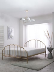 Gold Stella Metal Bed Frame - Image 2 of 6
