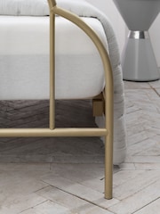Gold Stella Metal Bed Frame - Image 4 of 6