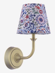 Joules Blue & Red Apsley Rechargeable LED Wall Light - Image 4 of 6